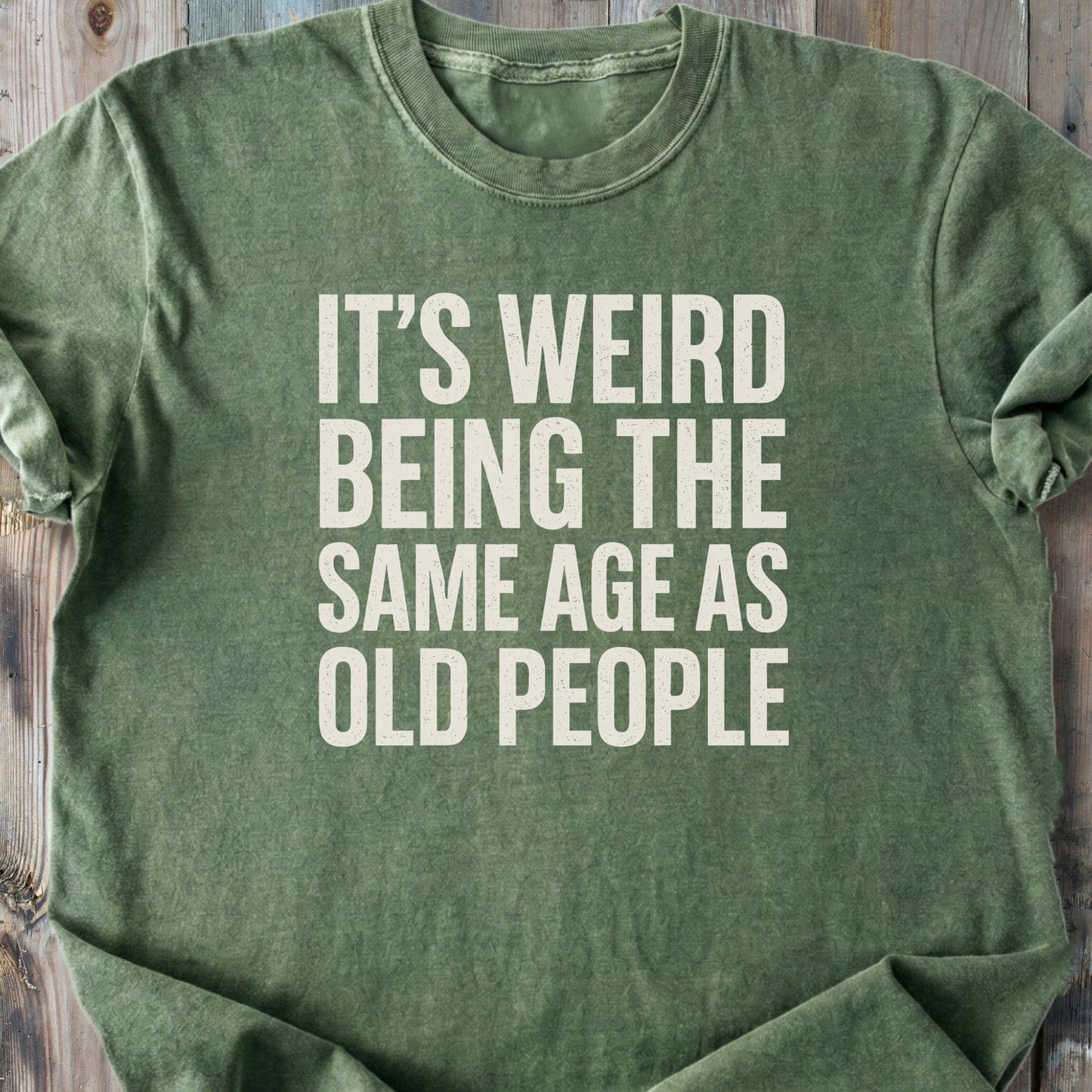 Old People - Premium Heavyweight Tee
