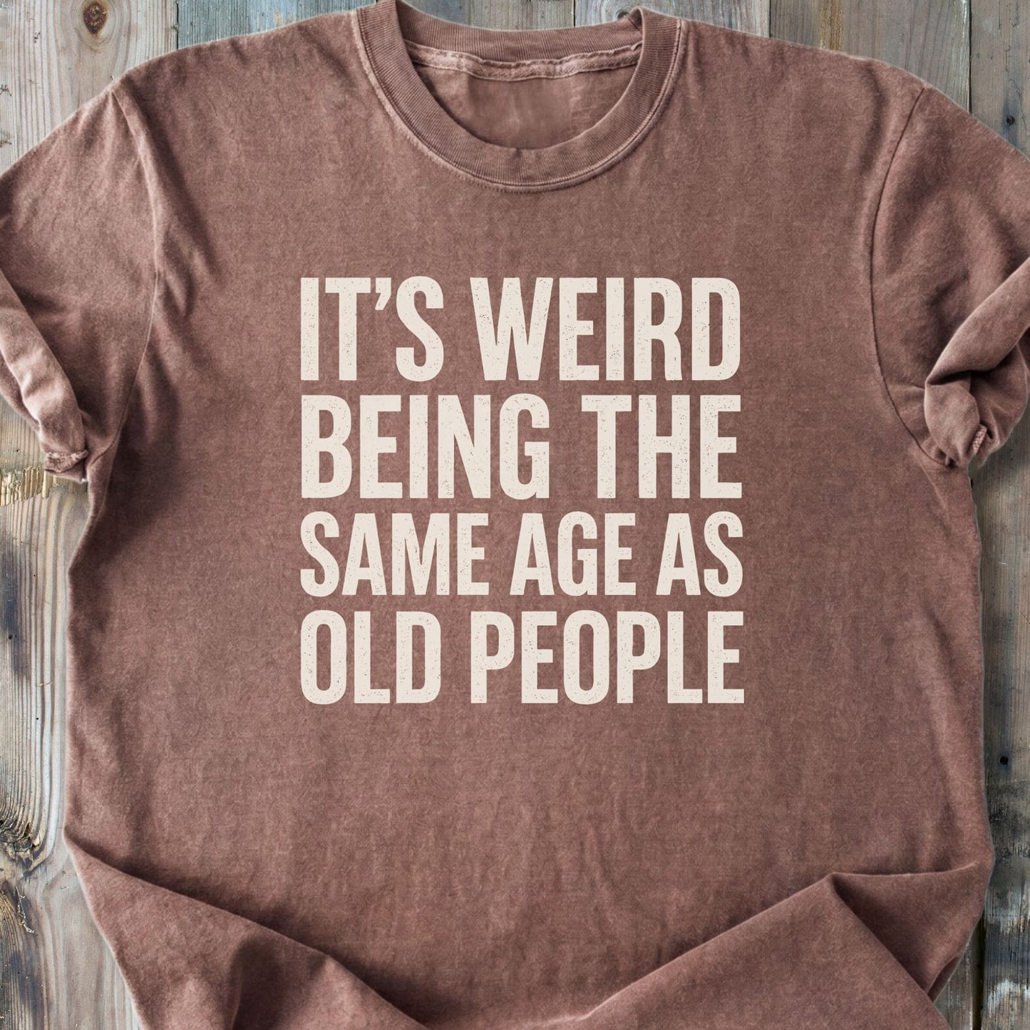 Old People - Premium Heavyweight Tee
