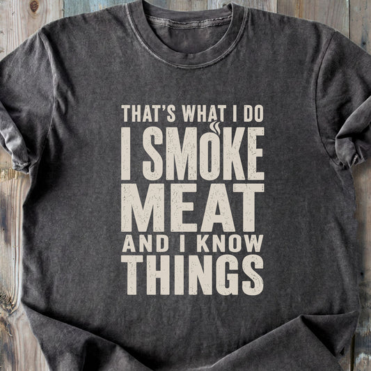 I Smoke Meat - Premium Heavyweight Tee