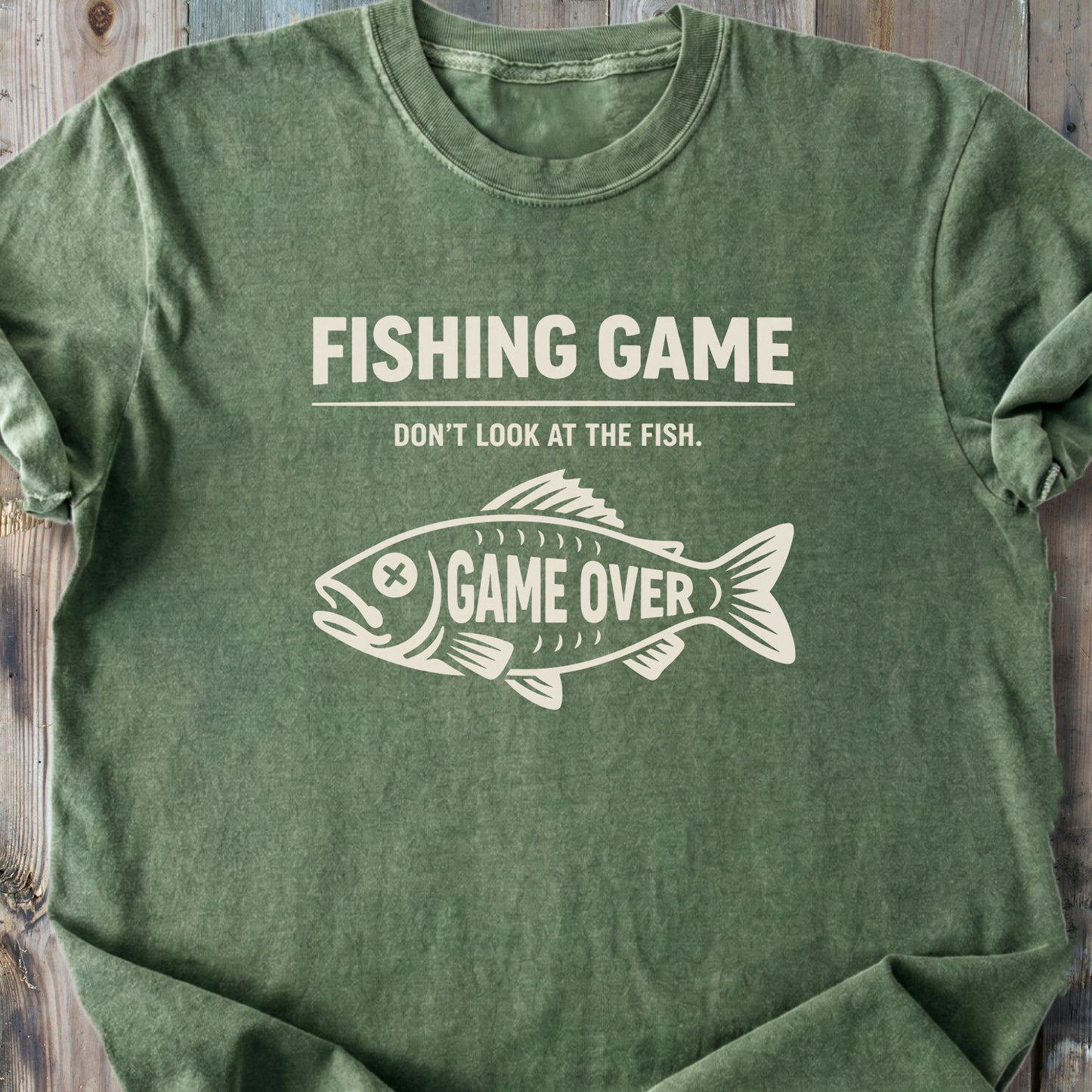 Fishing Game - Premium Heavyweight Tee