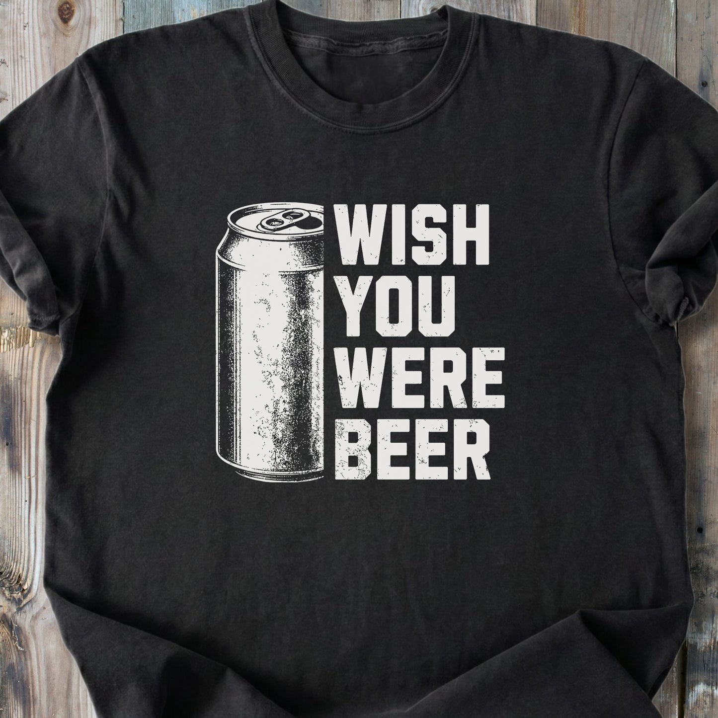 Wish You Were Beer - Premium Heavyweight Tee