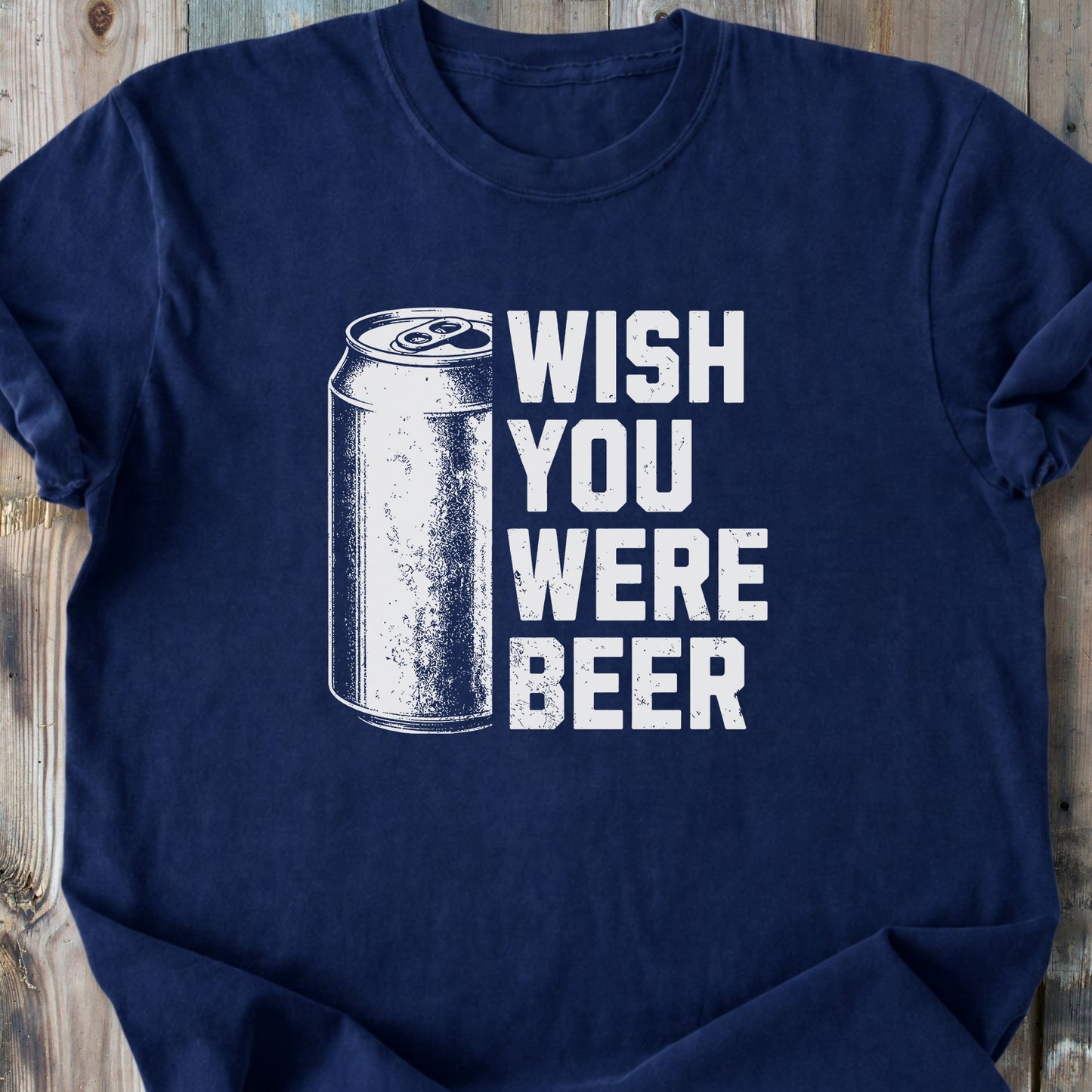 Wish You Were Beer - Premium Heavyweight Tee