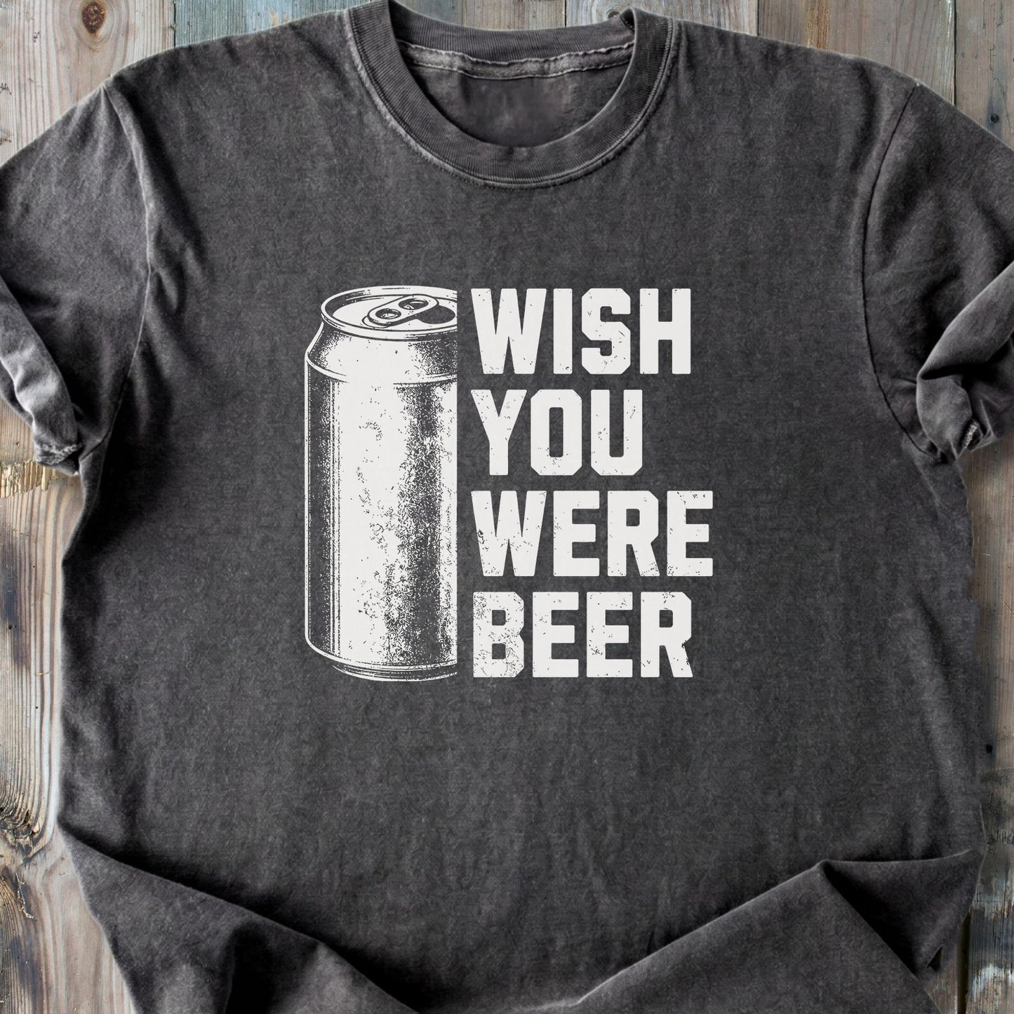 Wish You Were Beer - Premium Heavyweight Tee