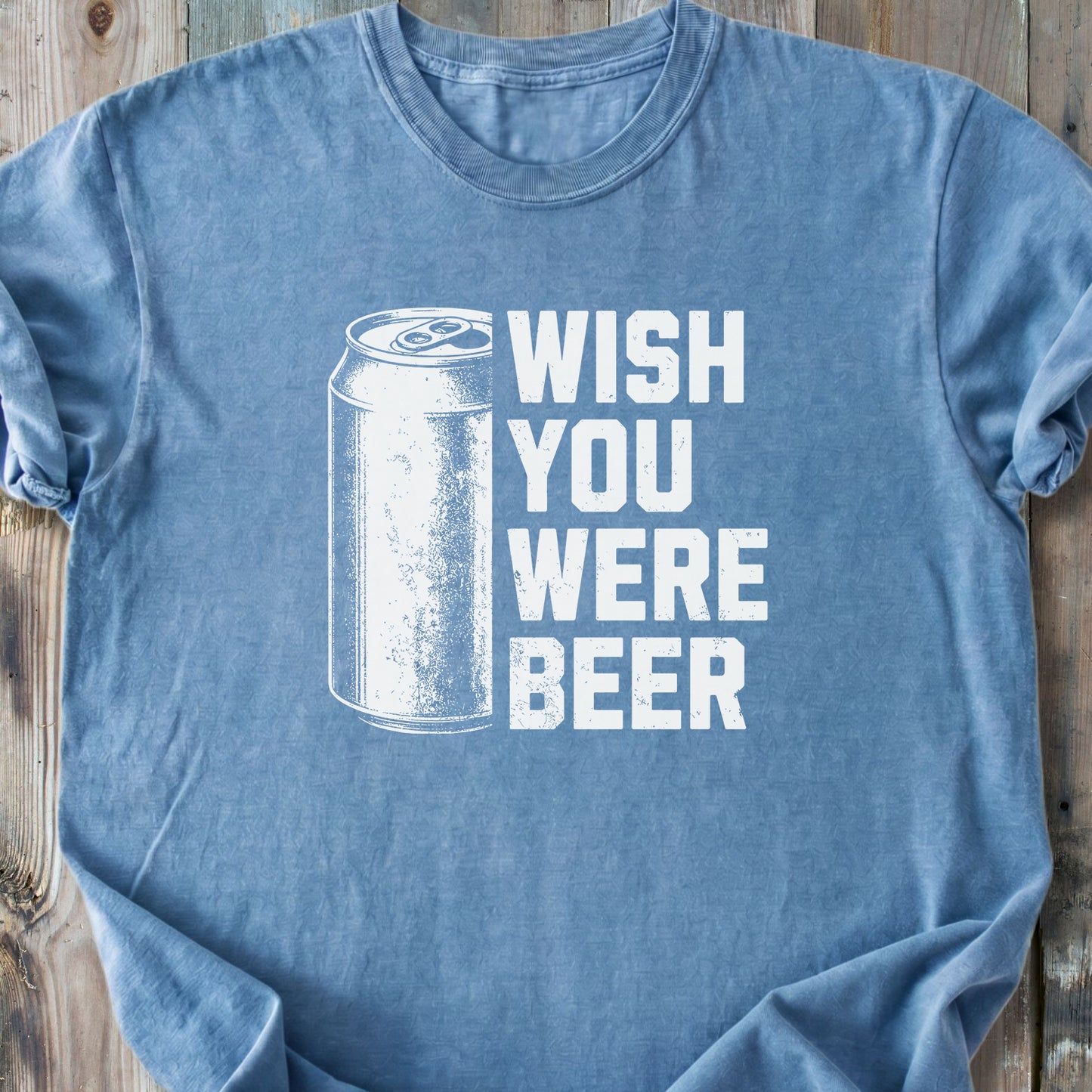 Wish You Were Beer - Premium Heavyweight Tee