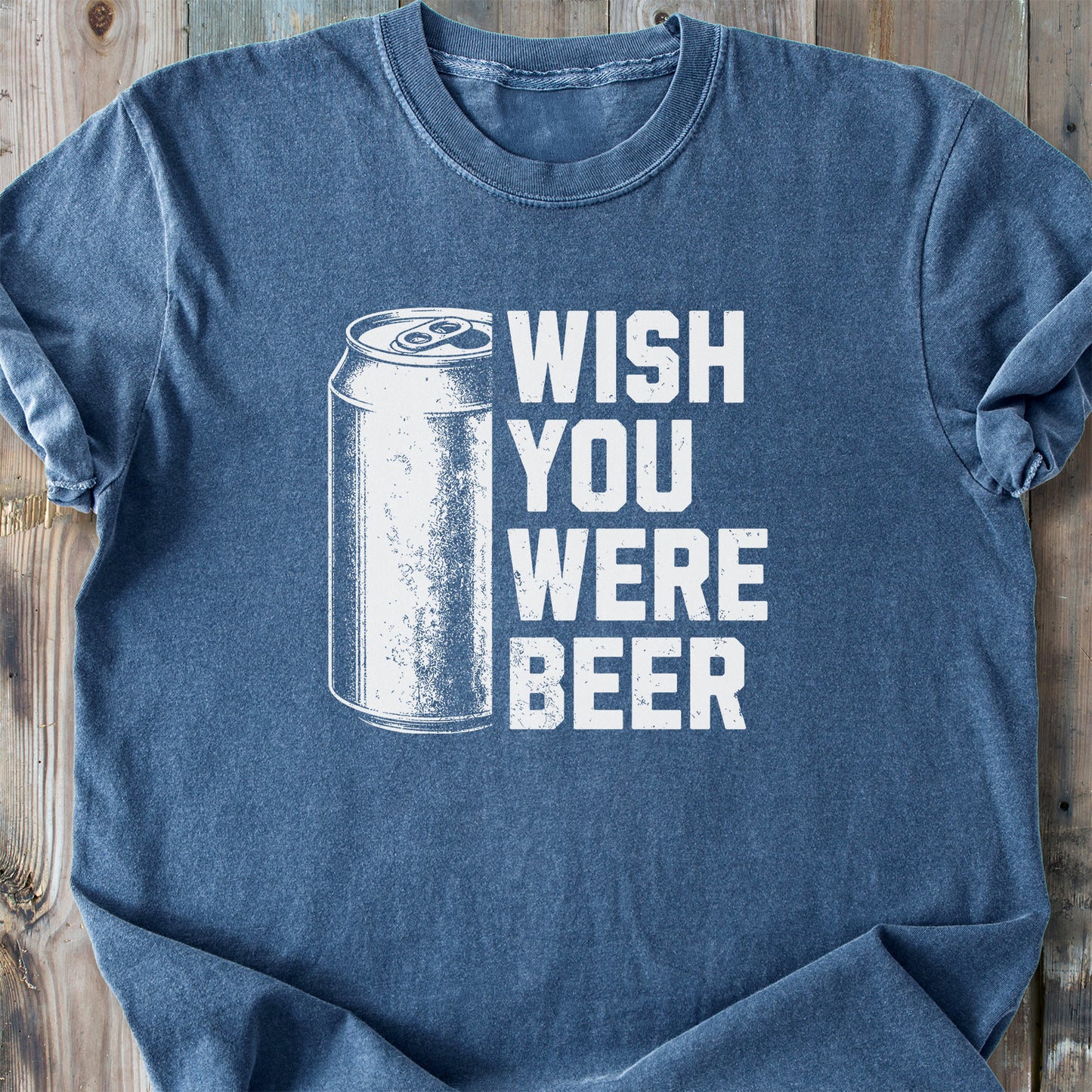 Wish You Were Beer - Premium Heavyweight Tee