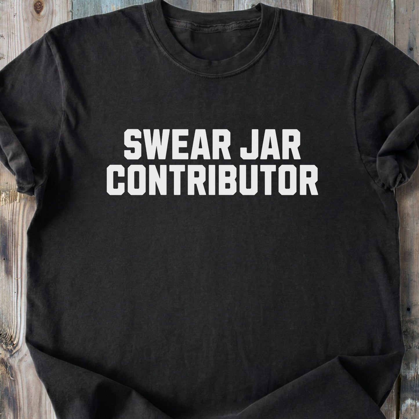 Swear Jar Contributor - Premium Heavyweight Tee