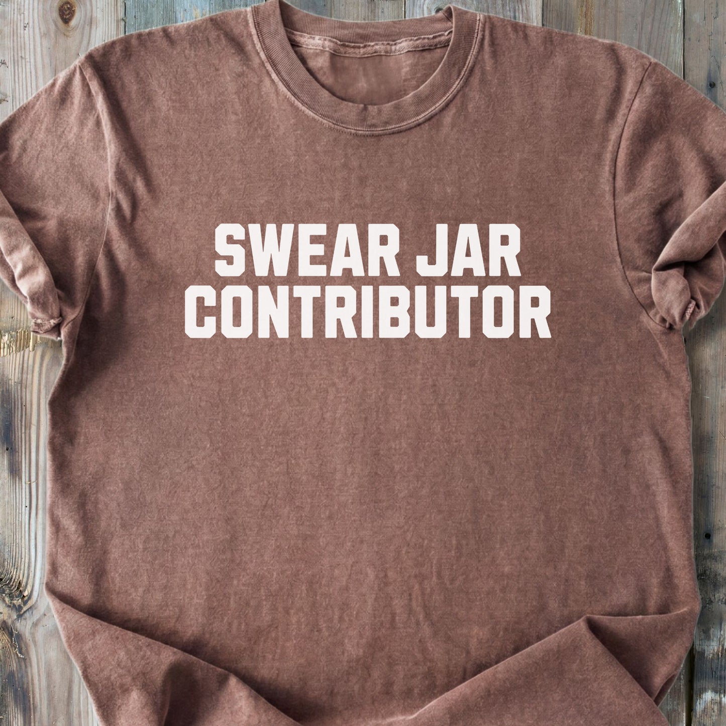 Swear Jar Contributor - Premium Heavyweight Tee