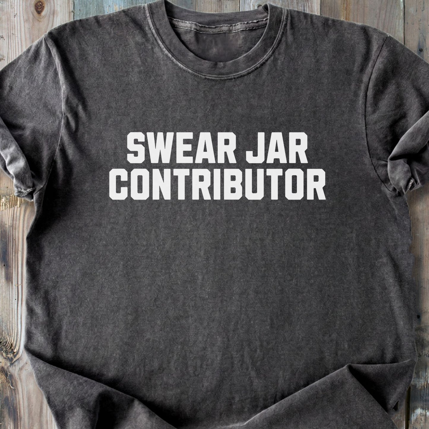Swear Jar Contributor - Premium Heavyweight Tee