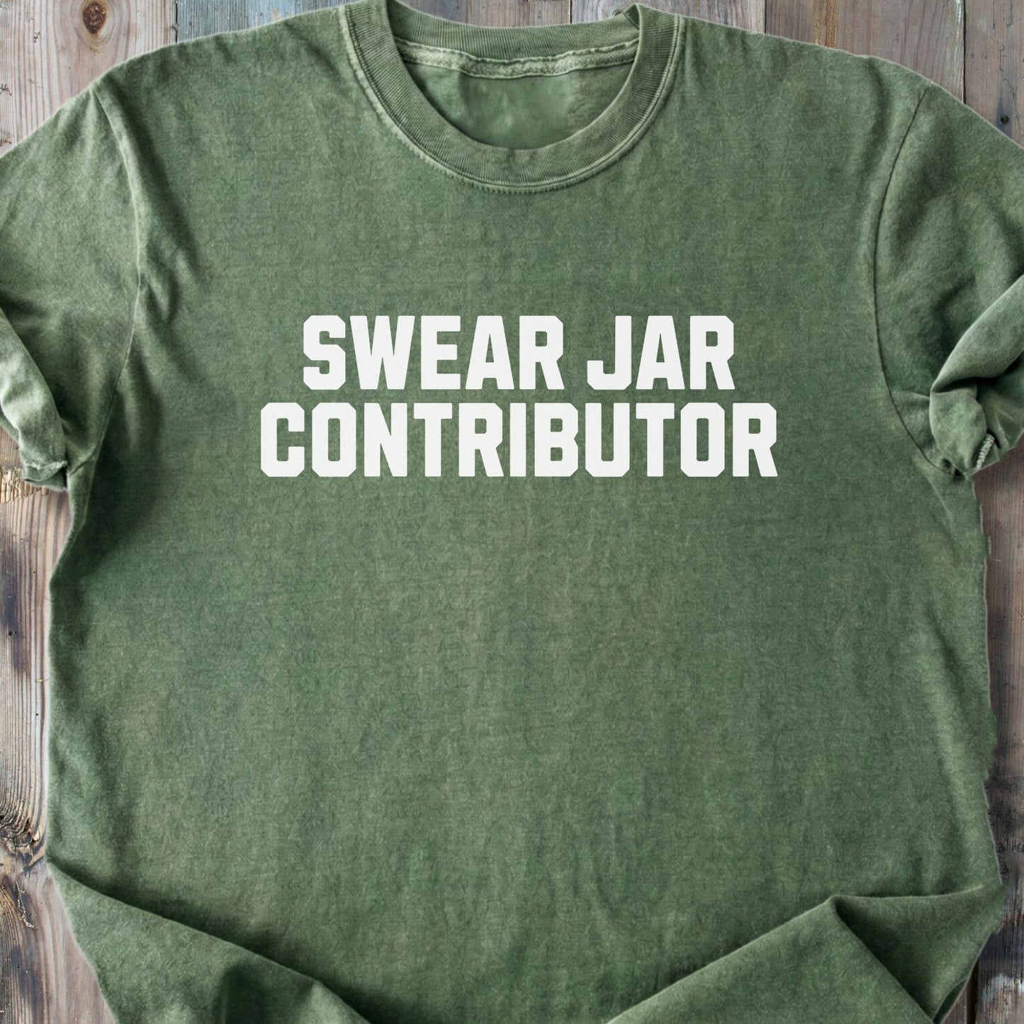 Swear Jar Contributor - Premium Heavyweight Tee
