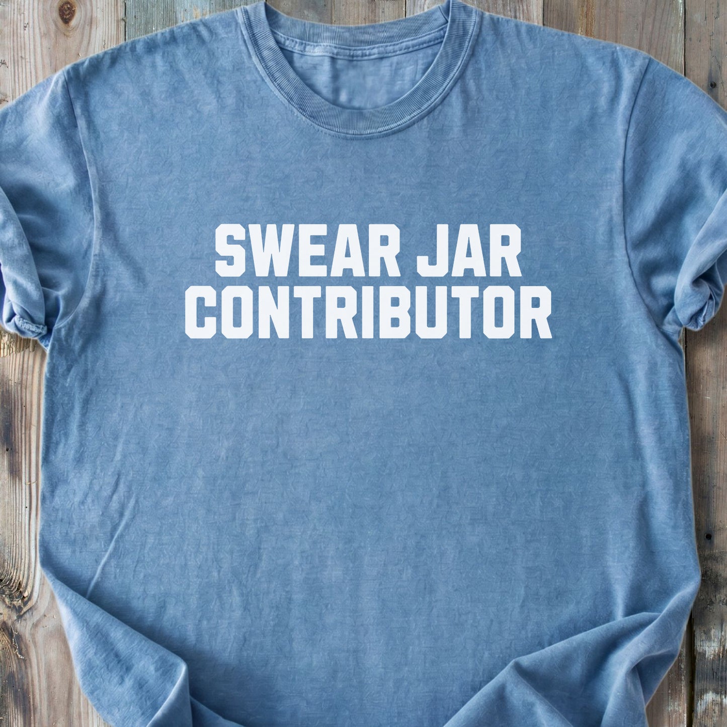 Swear Jar Contributor - Premium Heavyweight Tee