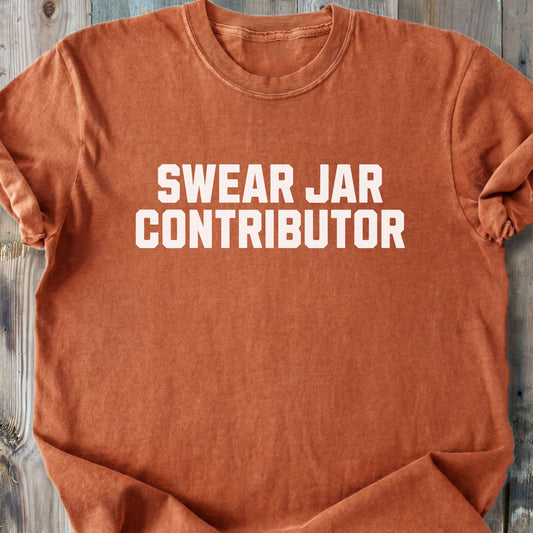 Swear Jar Contributor - Premium Heavyweight Tee