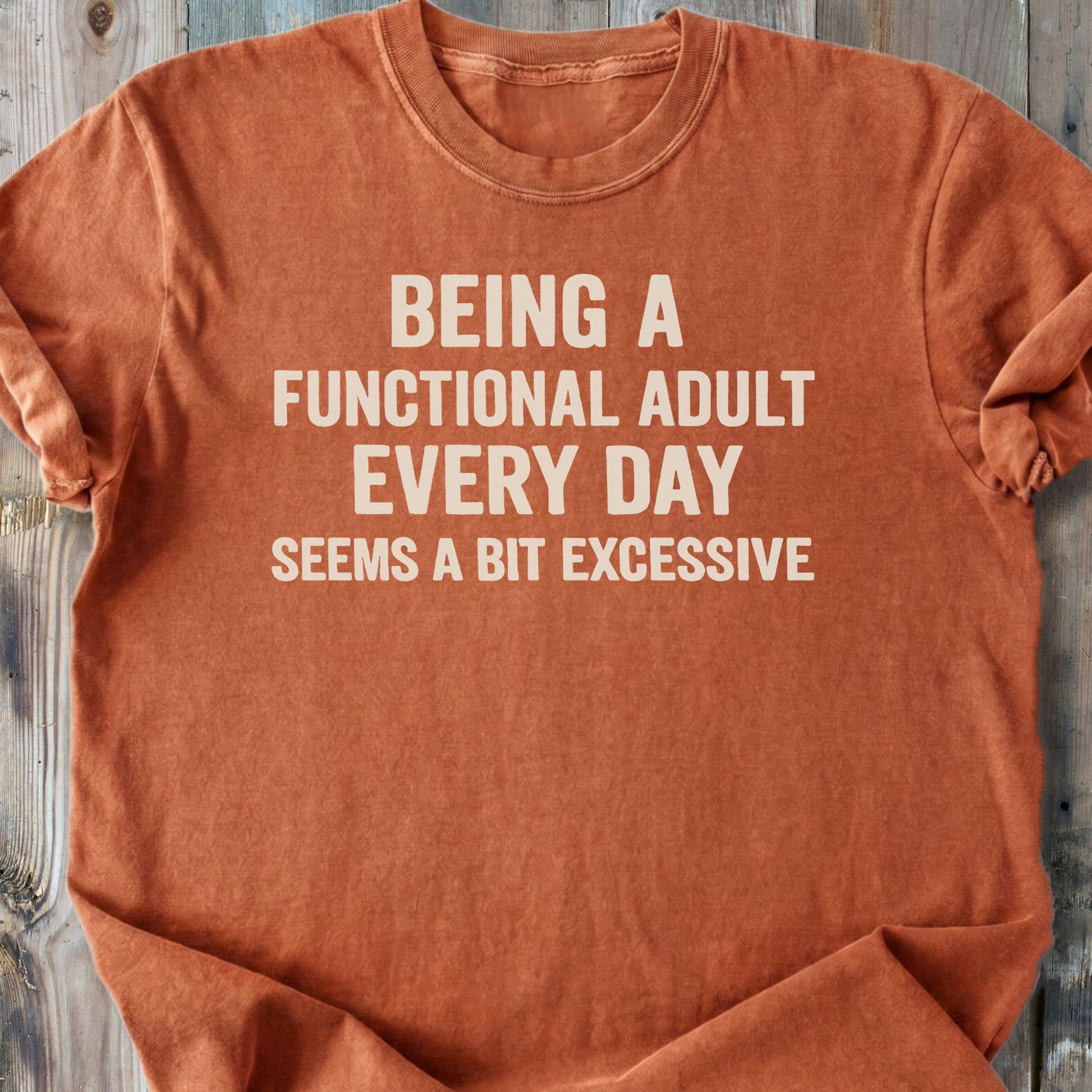 Functional Adult - Premium Heavyweight Tee