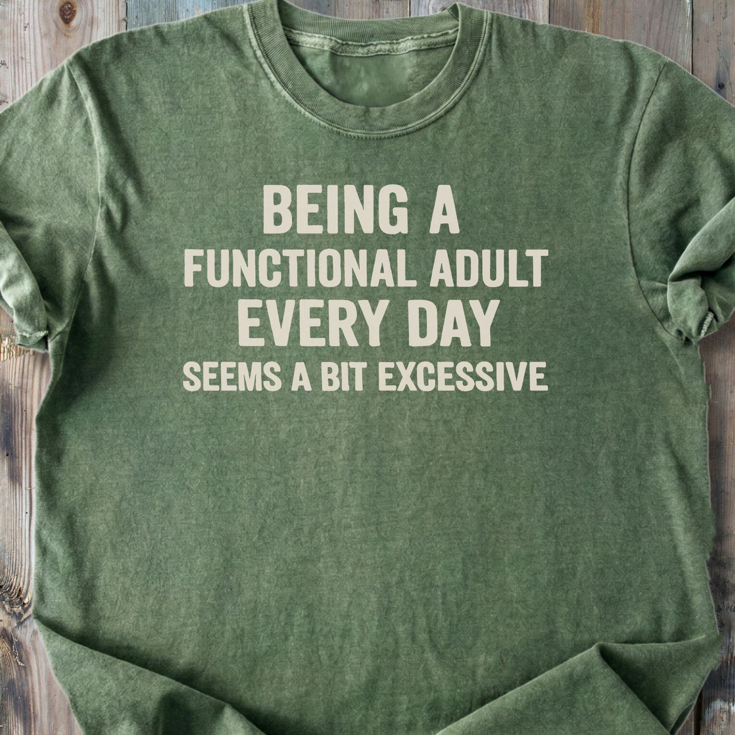 Functional Adult - Premium Heavyweight Tee
