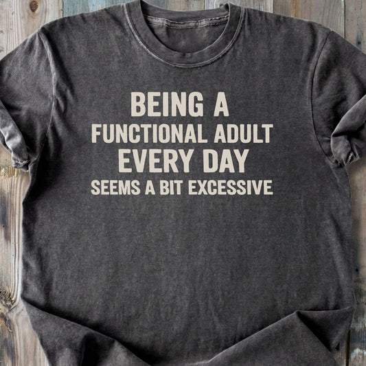 Functional Adult - Premium Heavyweight Tee