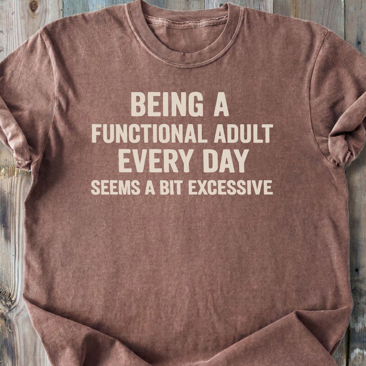 Functional Adult - Premium Heavyweight Tee