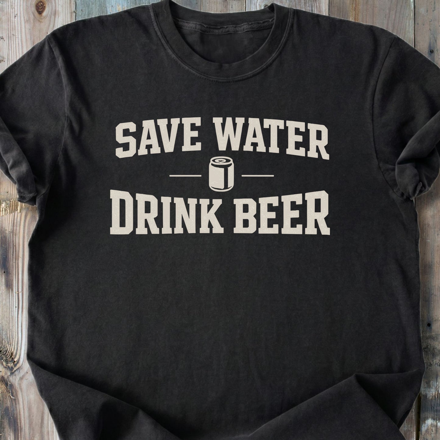 Save Water Drink Beer - Premium Heavyweight Tee