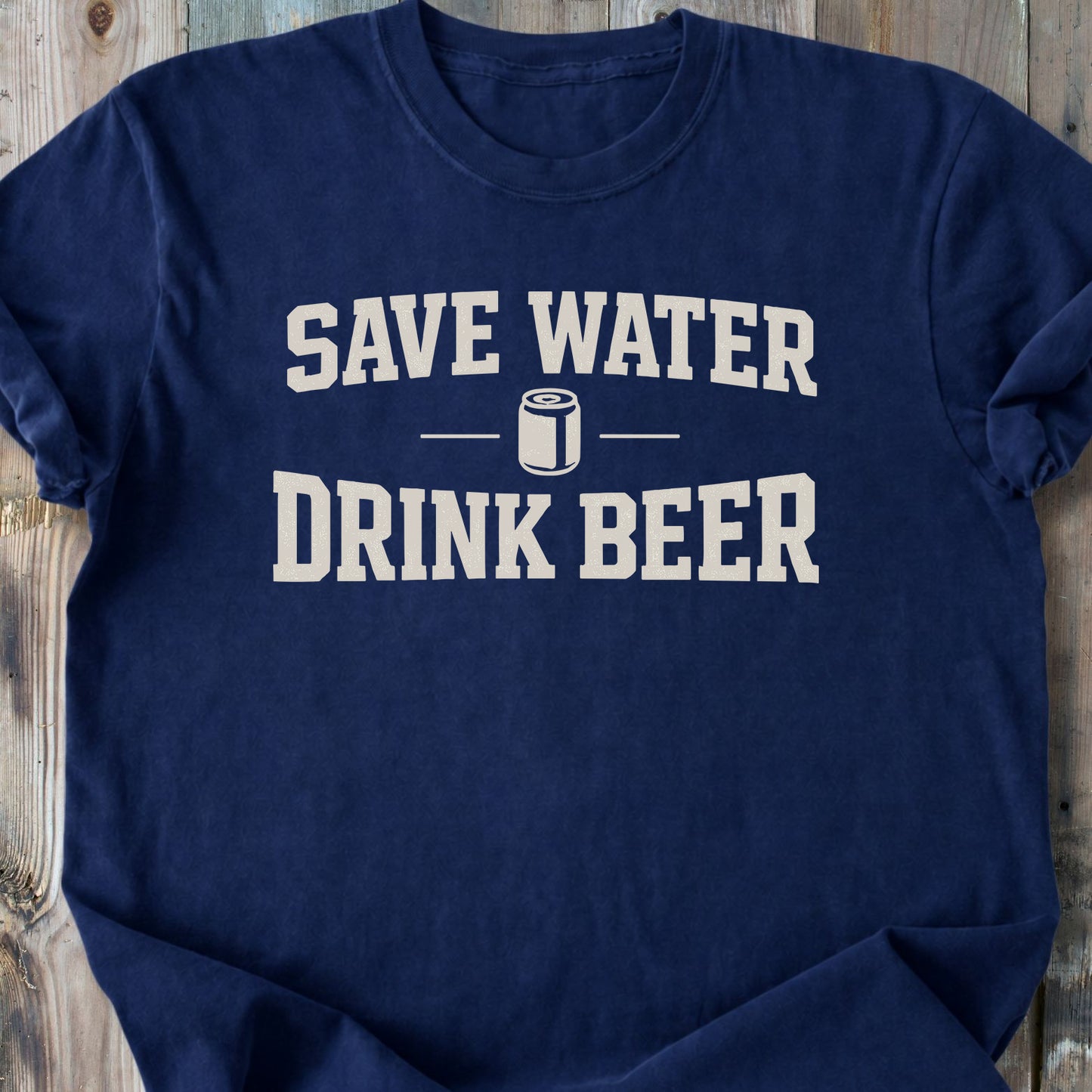 Save Water Drink Beer - Premium Heavyweight Tee