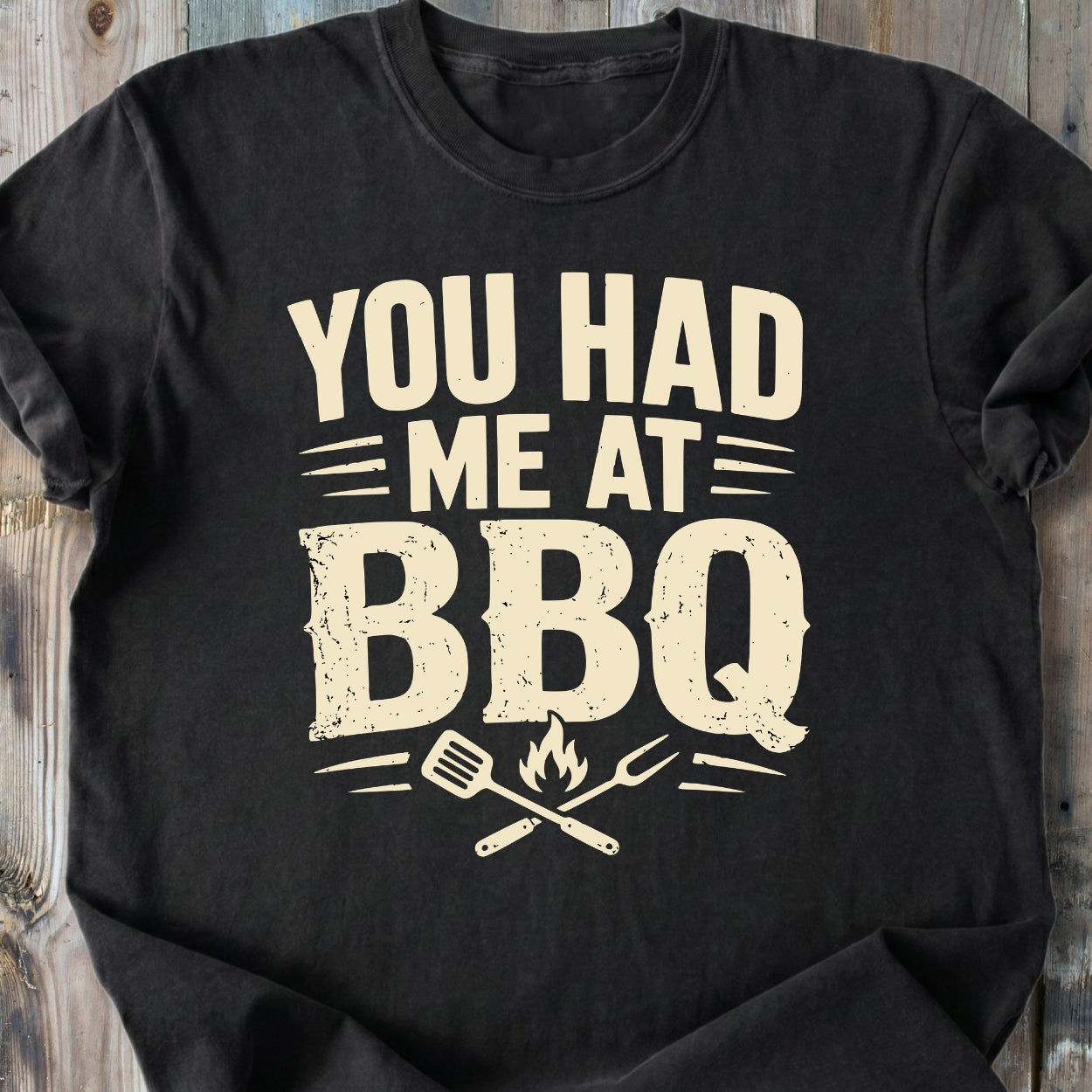 You Had Me At BBQ - Premium Heavyweight Tee