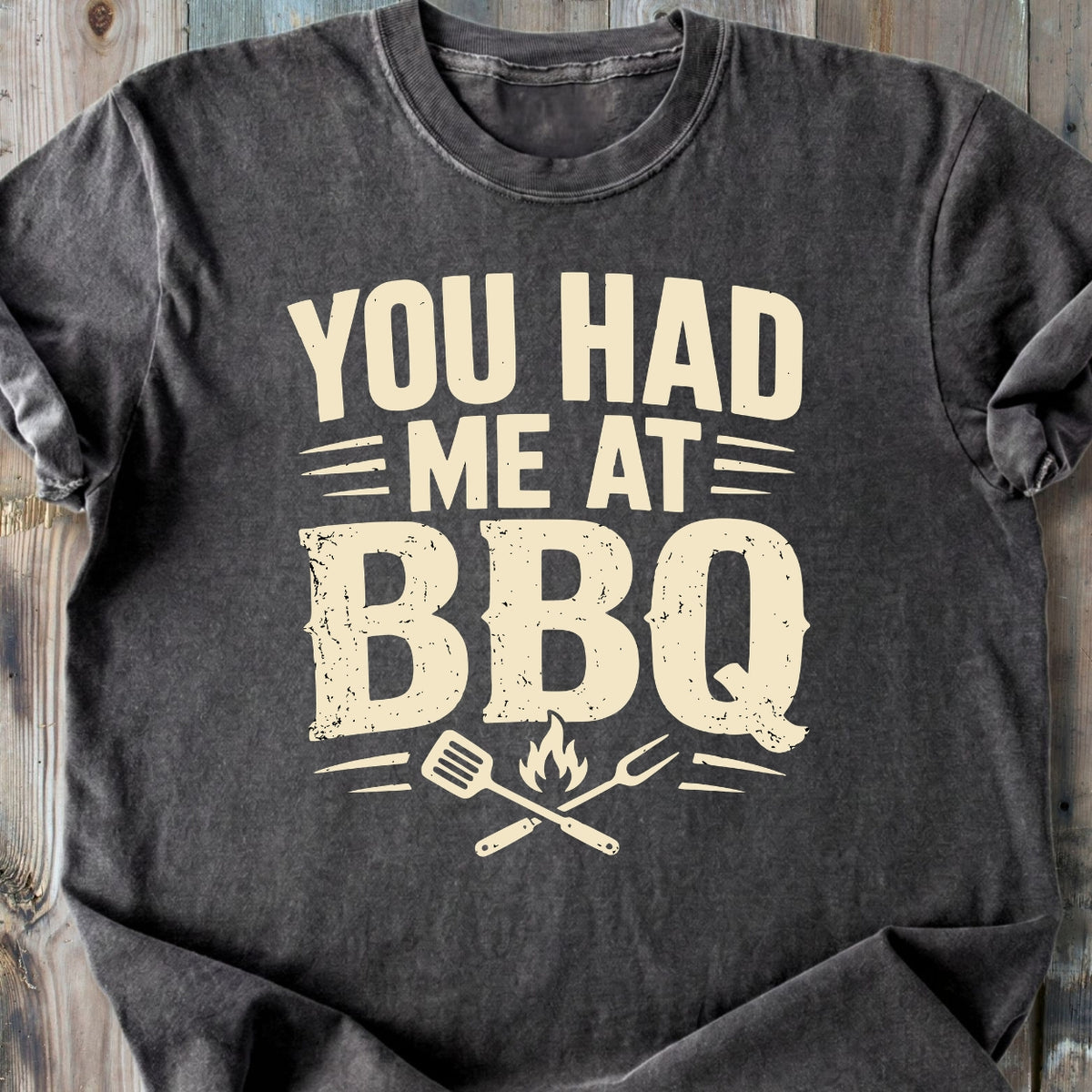 You Had Me At BBQ - Premium Heavyweight Tee