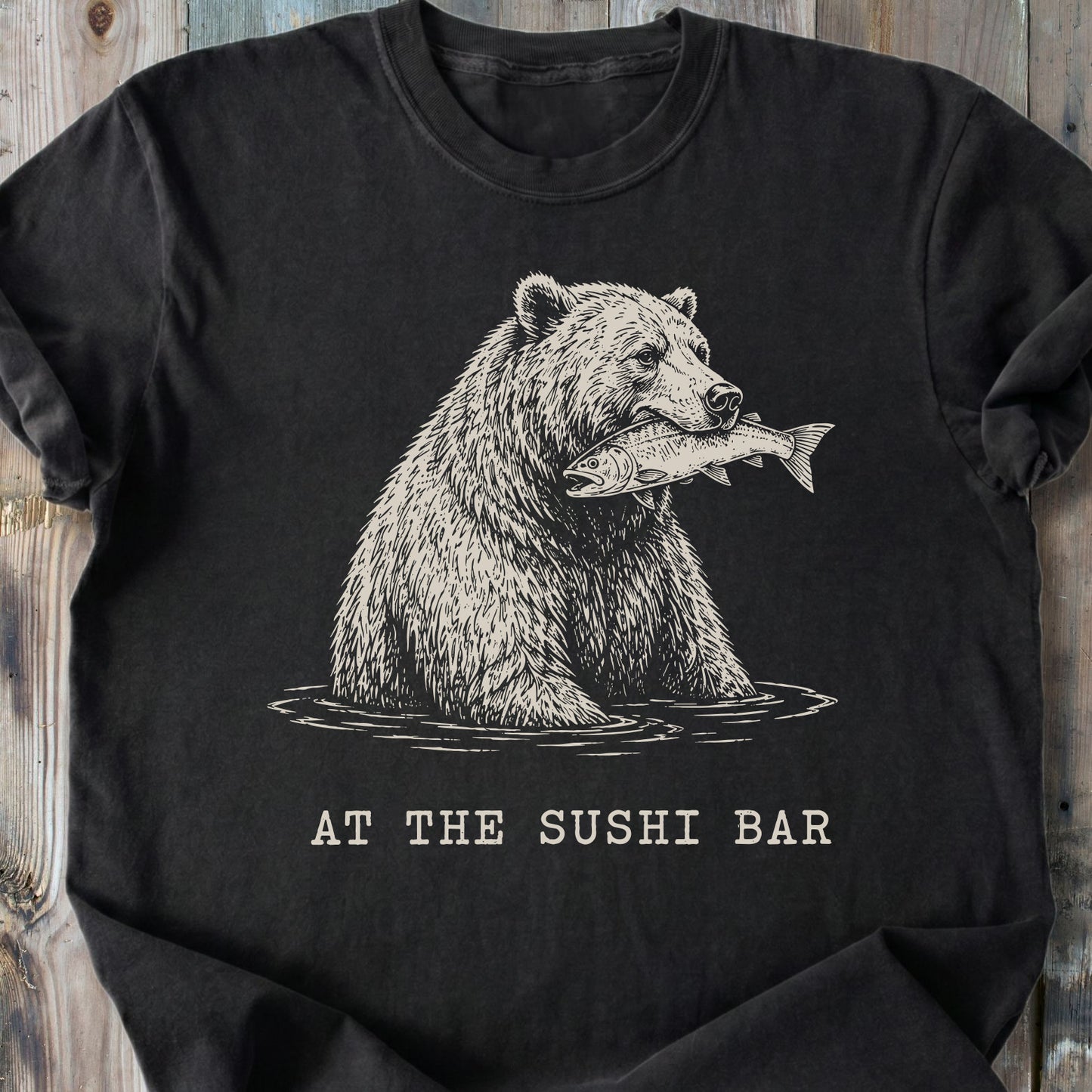 At The Sushi Bar - Premium Heavyweight Tee