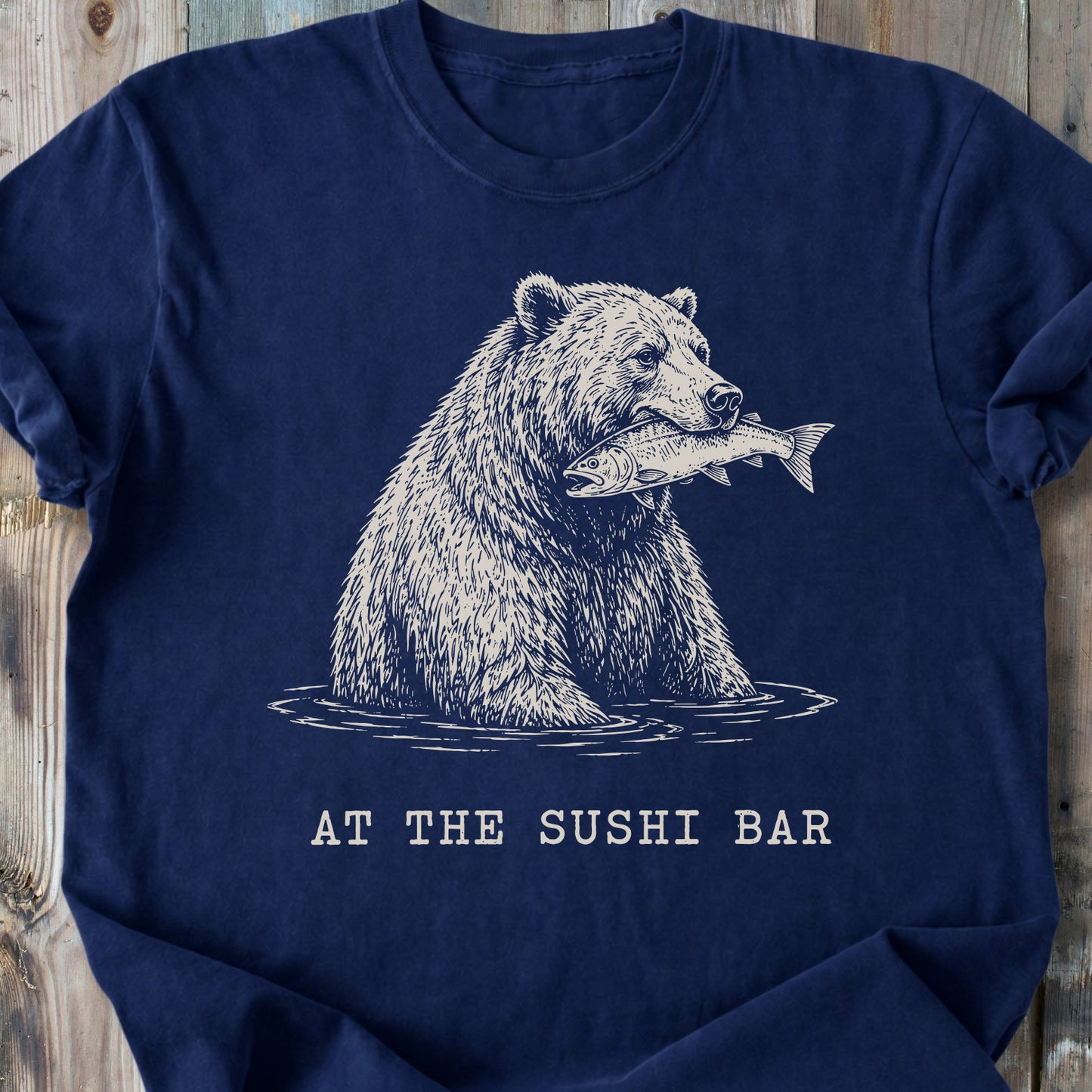 At The Sushi Bar - Premium Heavyweight Tee