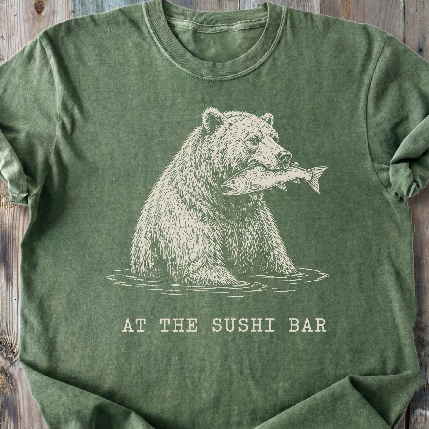 At The Sushi Bar - Premium Heavyweight Tee