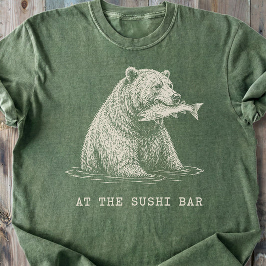 At The Sushi Bar - Premium Heavyweight Tee