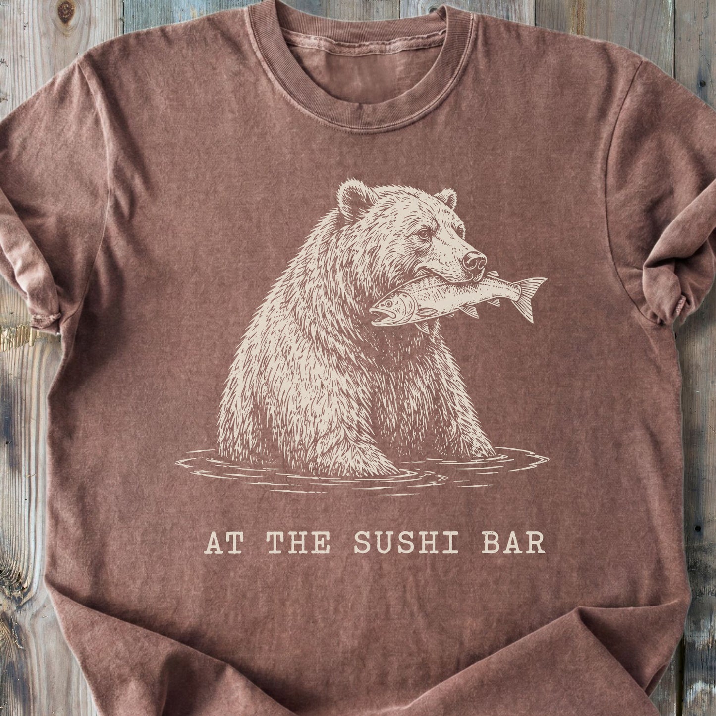 At The Sushi Bar - Premium Heavyweight Tee
