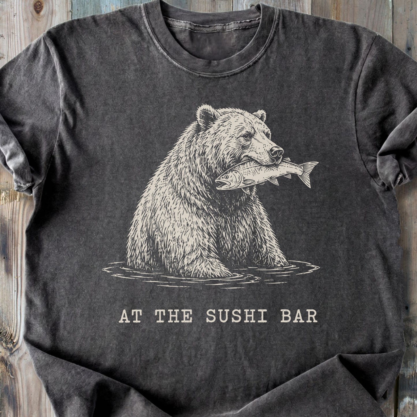 At The Sushi Bar - Premium Heavyweight Tee