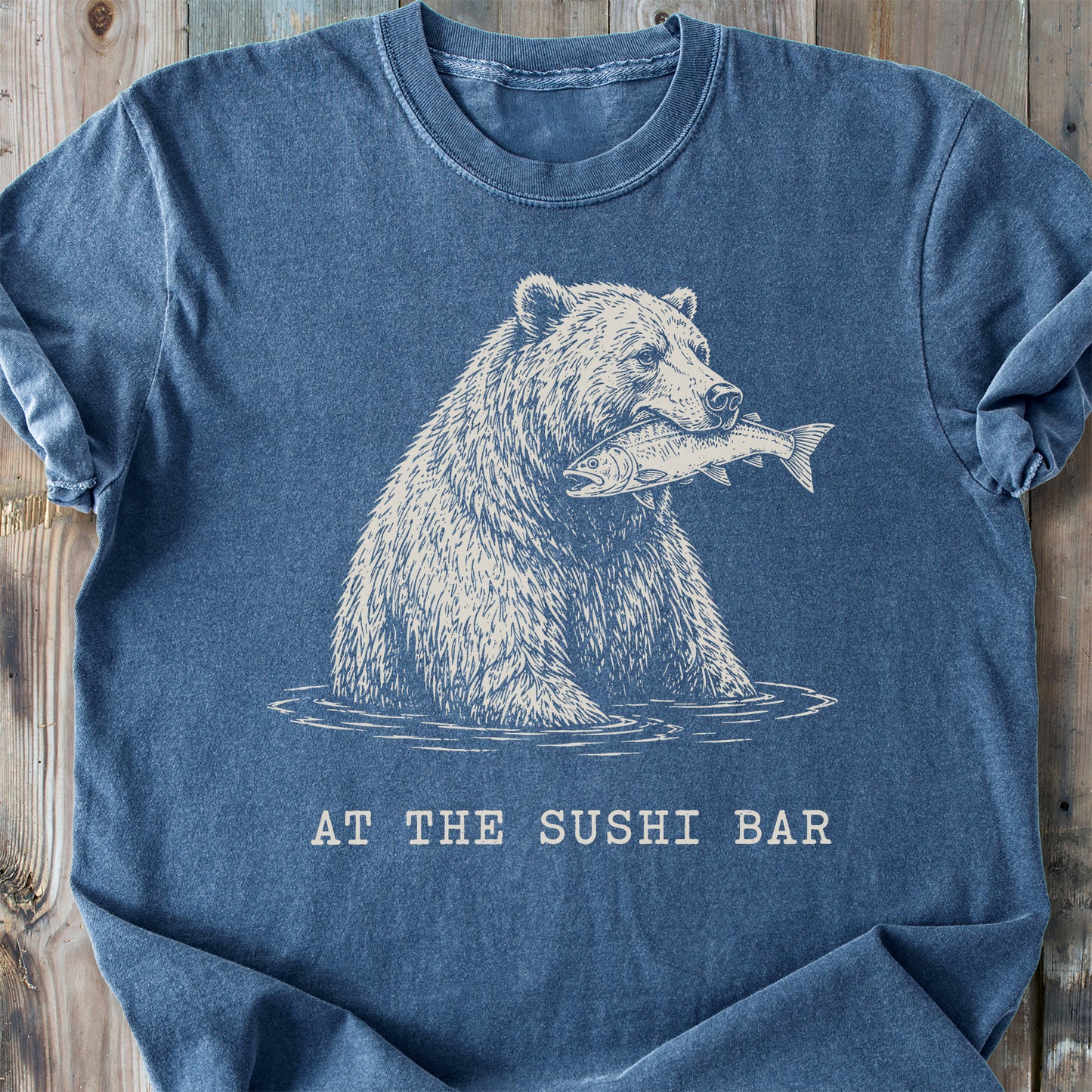 At The Sushi Bar - Premium Heavyweight Tee