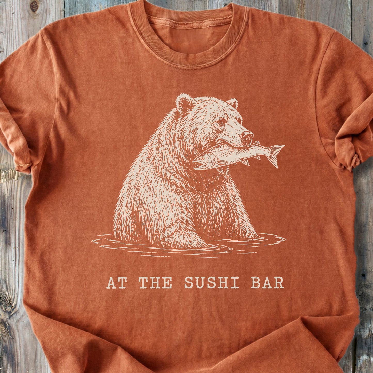 At The Sushi Bar - Premium Heavyweight Tee