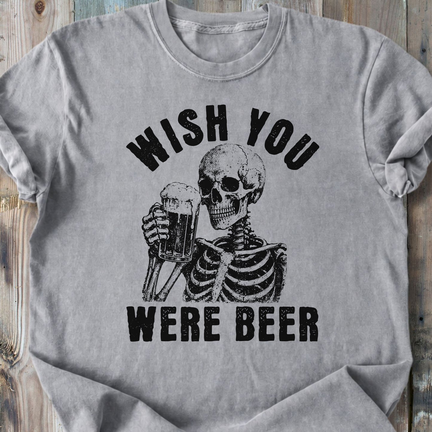 Wish You Were Beer - Premium Heavyweight Tee
