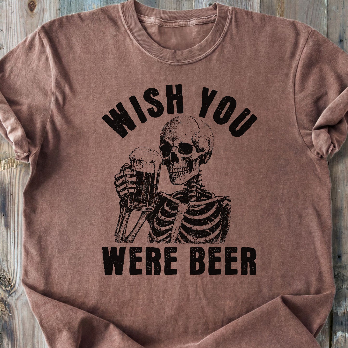 Wish You Were Beer - Premium Heavyweight Tee