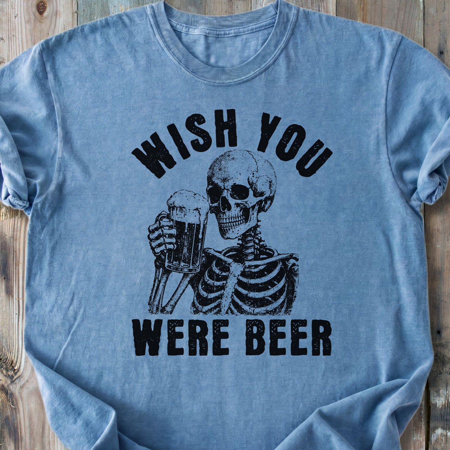 Wish You Were Beer - Premium Heavyweight Tee
