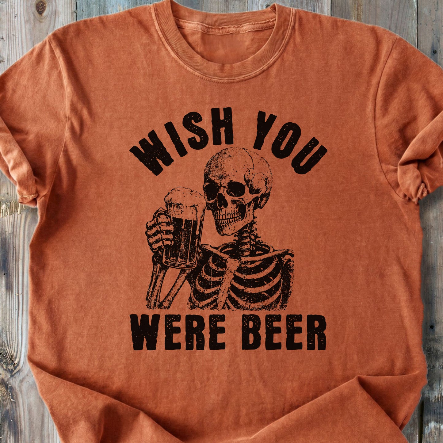 Wish You Were Beer - Premium Heavyweight Tee