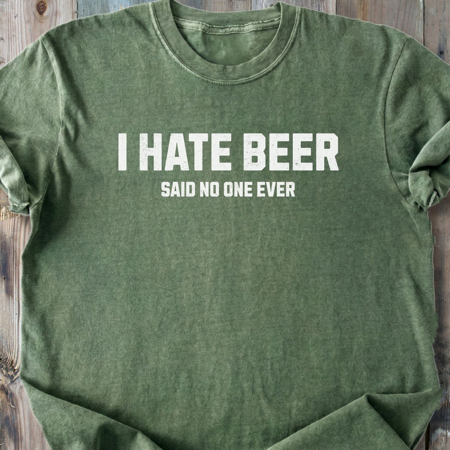 I Hate Beer - Premium Heavyweight Tee