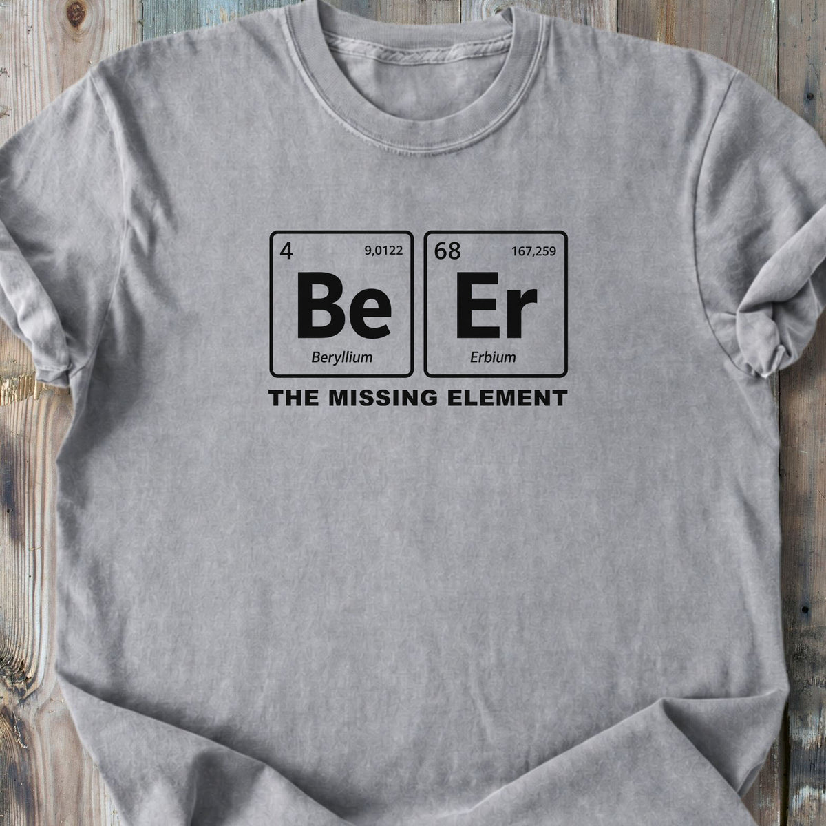 Beer The Missing Element - Premium Heavyweight Tee