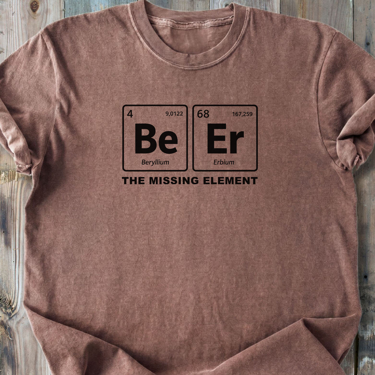 Beer The Missing Element - Premium Heavyweight Tee