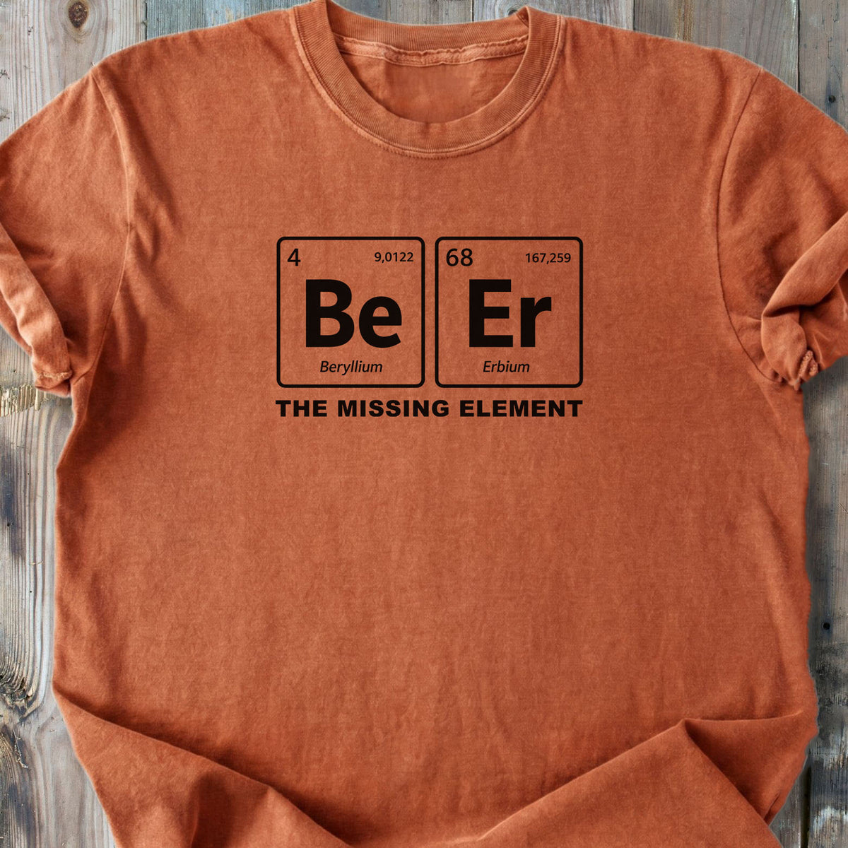 Beer The Missing Element - Premium Heavyweight Tee