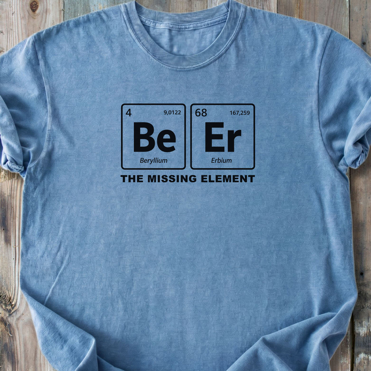 Beer The Missing Element - Premium Heavyweight Tee