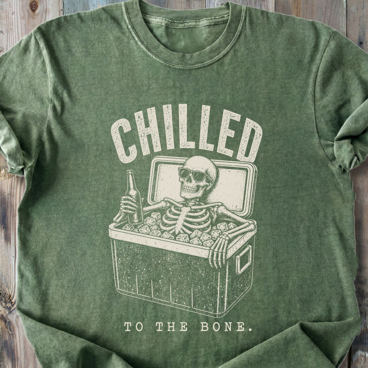 Chilled To The Bone - Premium Heavyweight Tee