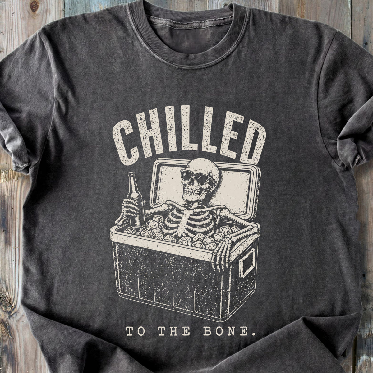 Chilled To The Bone - Premium Heavyweight Tee
