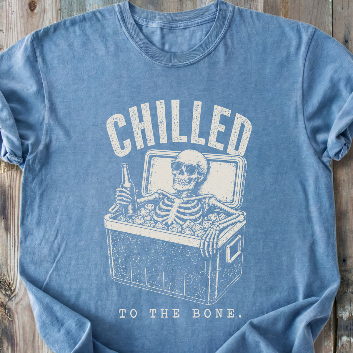 Chilled To The Bone - Premium Heavyweight Tee