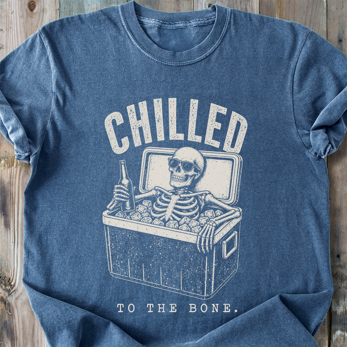 Chilled To The Bone - Premium Heavyweight Tee