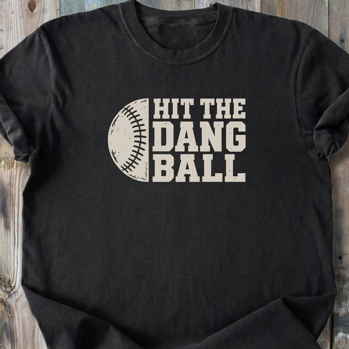 Hit The Dang Ball - Premium Heavyweight Tee