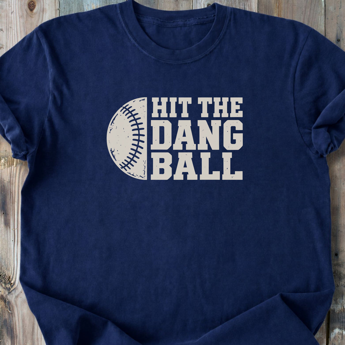 Hit The Dang Ball - Premium Heavyweight Tee