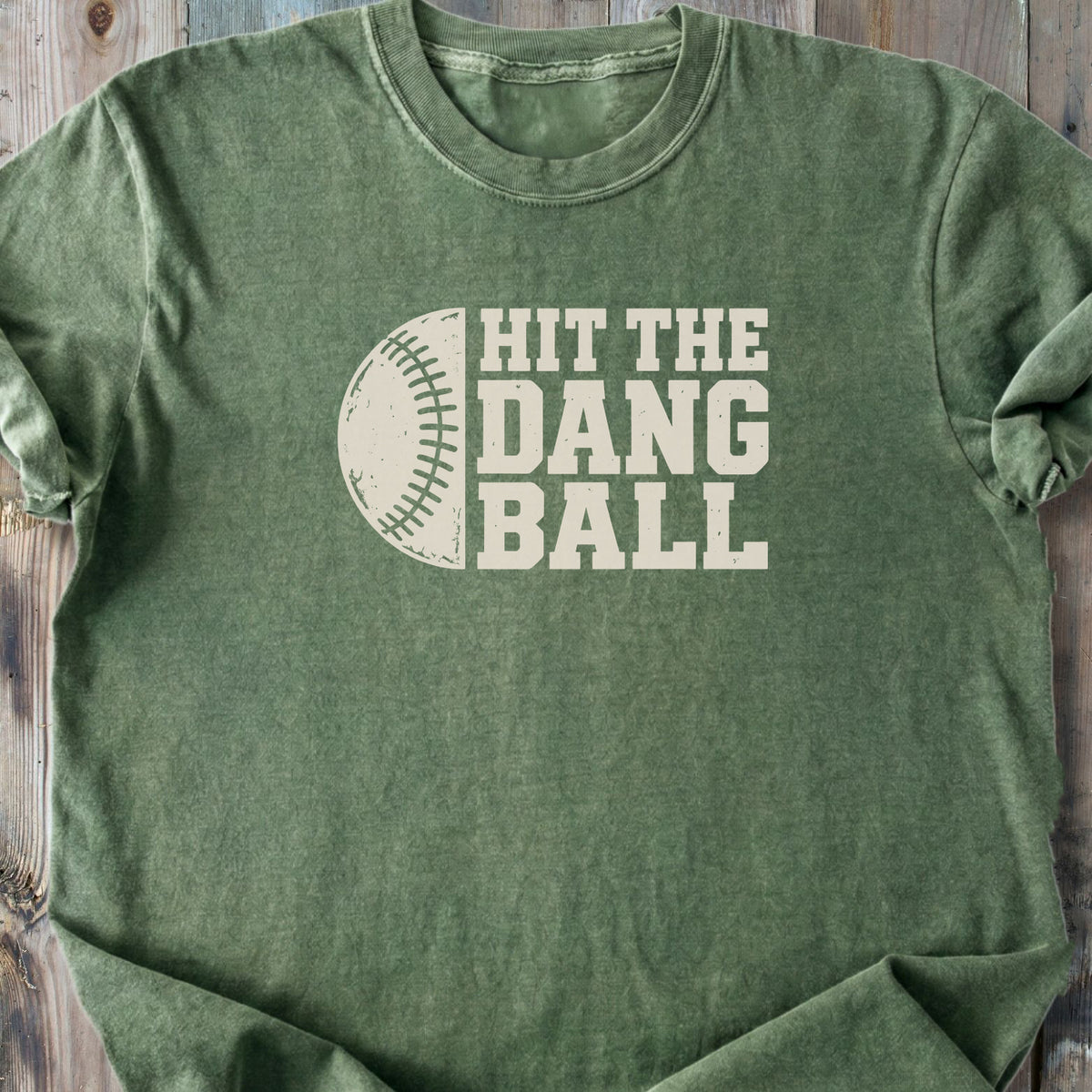 Hit The Dang Ball - Premium Heavyweight Tee