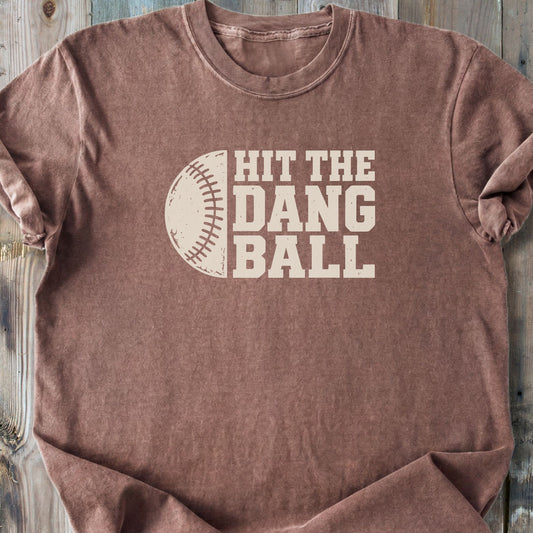 Hit The Dang Ball - Premium Heavyweight Tee