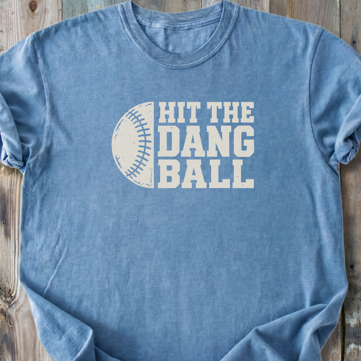 Hit The Dang Ball - Premium Heavyweight Tee