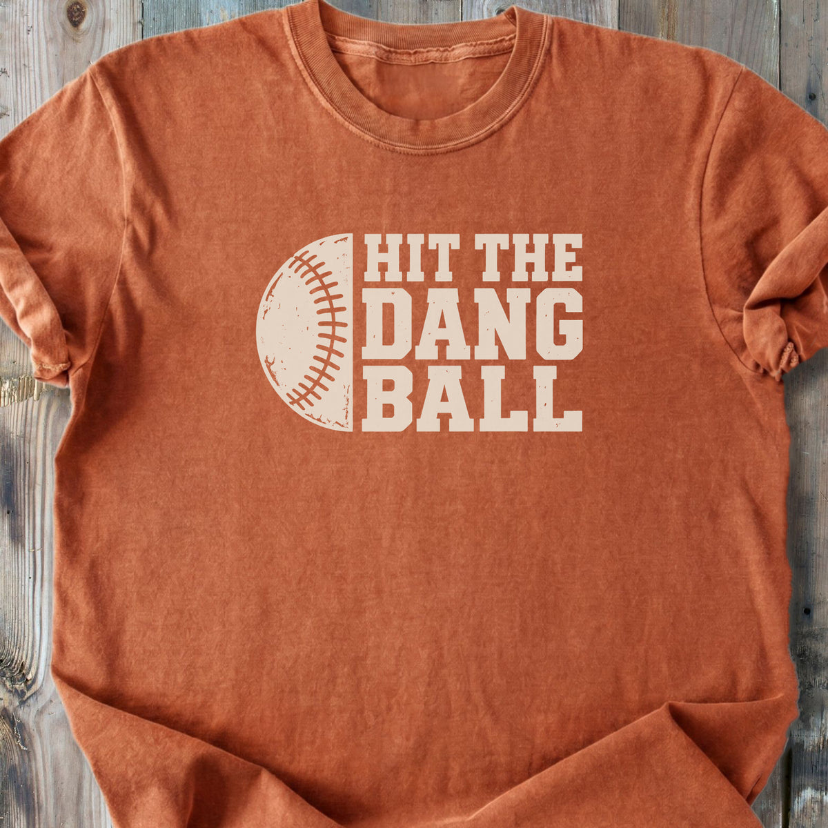 Hit The Dang Ball - Premium Heavyweight Tee